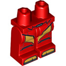 LEGO rot Invincible Iron Man - Classic Style Minifigure Hüften und Beine (3815 / 29821)