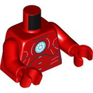LEGO Red Iron Man Minifig Torso (973 / 76382)