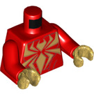 LEGO rouge Iron Araignée Minifig Torse (973 / 76382)