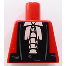 LEGO Rojo Judge Torso sin brazos (973)