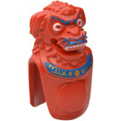 LEGO Red Jun-Chi the Stone Guardian Lion/Dog Head and Torso