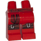 LEGO Red Kai legs with red sash (3815 / 26563)