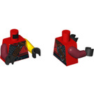 LEGO rot Kai Minifig Torso (973 / 76382)