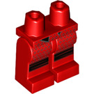 LEGO rouge Kai Minifigure Hanches et jambes (3815 / 37050)