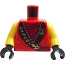 LEGO rot Kai Torso (973)