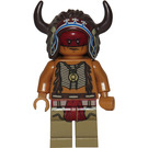 LEGO Rojo Knee Minifigura