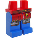 LEGO Rojo Caballero Minifigura Caderas y piernas (3815 / 79262)