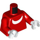 LEGO Red Knuckles the Echidna Minifig Torso (973 / 76382)