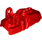 LEGO Red Large Figure Foot 3 x 7 x 3 (90661)