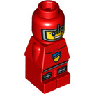 LEGO Red Lava Dragon Knight Microfigure