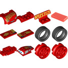 LEGO rouge Lightning McQueen - rouge