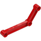 LEGO Rood Link 1 x 9 Krom met Drie Gaten (28978 / 64451)