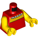 LEGO rouge Lisa Simpson Torse (76382 / 88585)