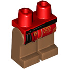 LEGO Red Man in Chinese Rat Costume Minifigure Hips and Legs (3815 / 67522)