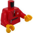 LEGO Rood Man in Rood Tracksuit Minifig Torso (973 / 76382)