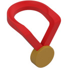 LEGO Red Medal with Gold Medallion (10099 / 85823)