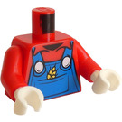 LEGO Red Mickey Mouse Minifig Torso (973 / 76382)