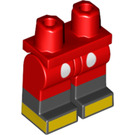 LEGO Rot Mickey Maus Minifigur Hüften und Beine (3815 / 25840)