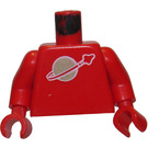 LEGO rouge Minifig Classic Espacer Torse (973)