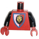 LEGO Rojo Minifigura Torso (973)