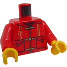 LEGO Rood Minifiguur Torso (973 / 76382)