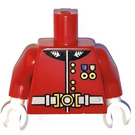 LEGO rot Minifig Torso Hamleys Exclusive Royal Bewachen mit Orders (973)