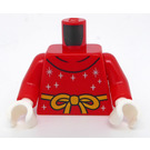 LEGO Rot Minifigur Torso Sorcerer Mickey (973 / 76382)