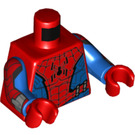 LEGO Rojo Minifigura Torso con Spider-Hombre Decoración (973)