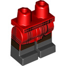 LEGO rot Minifigure Hüften und Beine mit Dekoration (3815 / 24387)