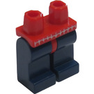 LEGO rouge Minifigure Hanches et jambes avec Araignée Web Courroie (3815)
