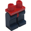 LEGO Röd Minifigur Höfter och ben med Spindel Web Bälte (3815 / 50387)