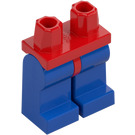 LEGO Rood Minifiguur Heupen met Blauw Poten (73200 / 88584)