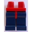 LEGO Red Minifigure Hips with Dark Blue Legs (3815 / 73200)