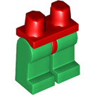 LEGO rouge Minifigure Les hanches avec Green Jambes (30464 / 73200)
