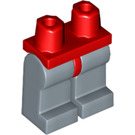 LEGO rot Minifigure Hüften mit Sand Blau Beine (3815 / 73200)