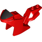 LEGO Red Motorcycle Fairing with Black Windshield (18895 / 20249)