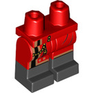 LEGO Rood Mr. Tang Minifigure Heupen en benen (3815 / 76859)