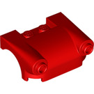 LEGO rouge Garde-boue 3 x 4 avec Headlights (93597)