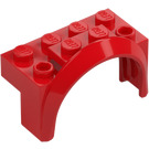 LEGO Rosso Parafango Mattoncino 2 x 4 x 2 con Ruota Arco (3387)