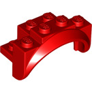 LEGO rouge Garde-boue Brique 2 x 4 x 2 avec Roue Arche
 (35789)