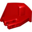 LEGO Rood Spatbord Paneel Voorkant Rechtsaf (49817)