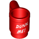 LEGO rouge Tasse avec 'Dunk Me!' (3899 / 14576)
