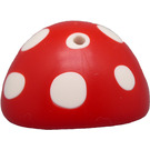 LEGO rot Mushroom Hut mit Weiß Spots