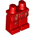 LEGO rouge NRG Kai Jambes (3815 / 10703)