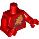 LEGO Red NRG Kai Torso (973 / 76382)