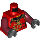 LEGO Rosso Nya as Samurai X Minifigure Busto (973 / 76382)