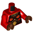 LEGO Červená Okoye Minifigurka Trup (973 / 76382)