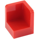 LEGO Rood Paneel 1 x 1 Hoek met Afgeronde hoeken (6231)