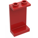 LEGO Red Panel 1 x 2 x 3 without Side Supports, Hollow Studs (2362 / 30009)
