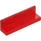 LEGO Rosso Pannello 1 x 4 con Angoli arrotondati (30413 / 43337)